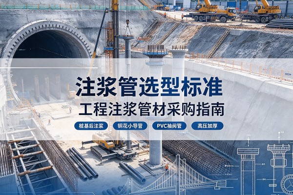 临泉注浆管选型标准
